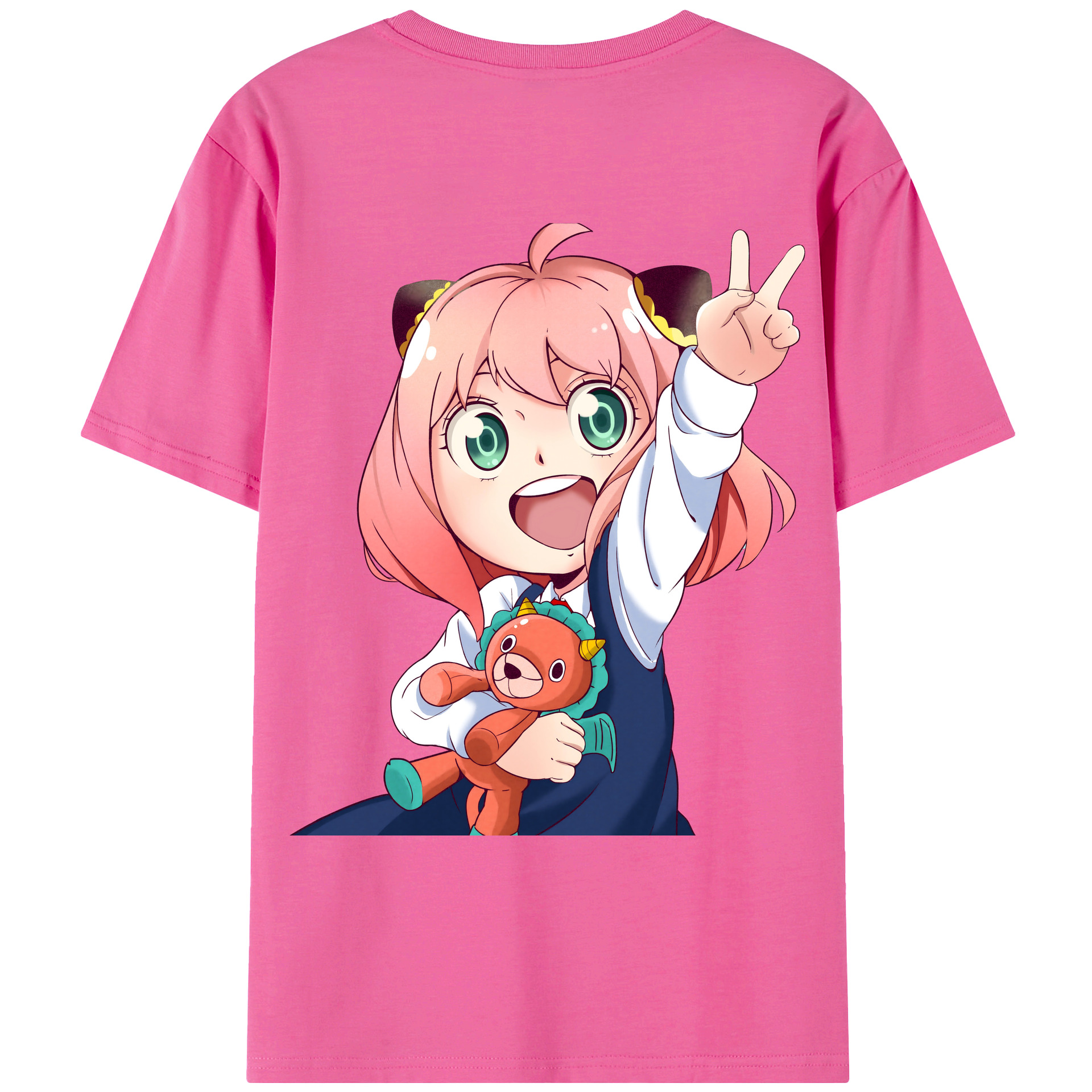 （画像用） SPY×FAMILY间谍家家酒 レディース半袖Tシャツ(バックプリント)